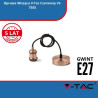 Oprawa Wisząca SKU 3840 V-Tac Czerwony Vt-7555