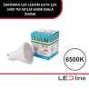 ŻARÓWKA LED LEDOM GU10 220-240V 7W 581LM 6500K BIAŁA ZIMNA 244766