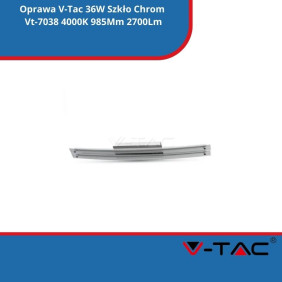 Oprawa SKU 3899 V-Tac 36W Szkło Chrom Vt-7038 4000K 985Mm 2700Lm