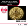 TAŚMA LED LINE 12V SMD3528 BIAŁA CIEPŁA 2865-3025K ROLKA 30 METRÓW 249419