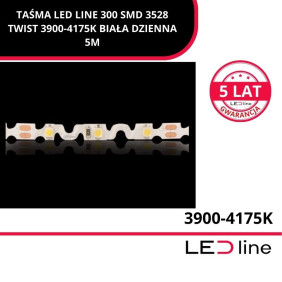 Taśma Led Line 300 Smd 3528 Twist 3900-4175K Biała Dzienna 5M