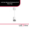 Led Line Oprawa Zwieszana Gu10 Biała Pipe 478306