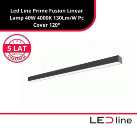Led Line Prime Fusion Linear Lamp 40W 4000K 130Lm/W Pc Cover 120° 475732