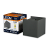 Ledom Kinkiet Zewnętrzny Led 2X3W 4000K Ip54 Szary Cube