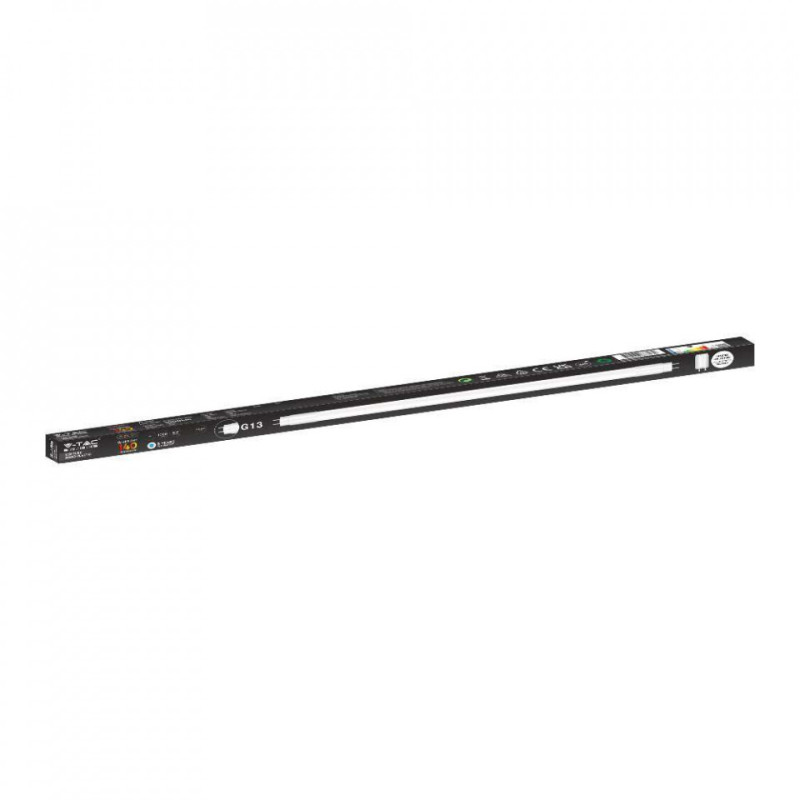 Tuba Świetlówka Led T8 V-Tac 12W 120Cm Nano Plastic 160Lm/W Vt-1612 6400K 1920Lm 5 Lat Gwarancji