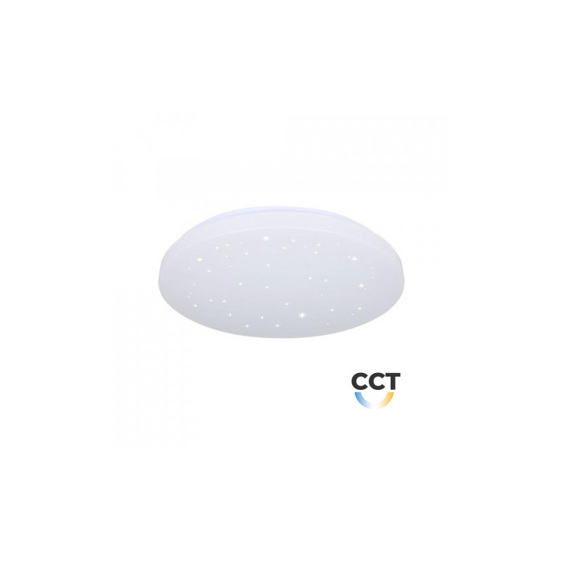 Plafon V-Tac 36W Gwiazdy Zmiana Koloru Cct Fi.480 Vt-8436 3000K-6400K 3900Lm