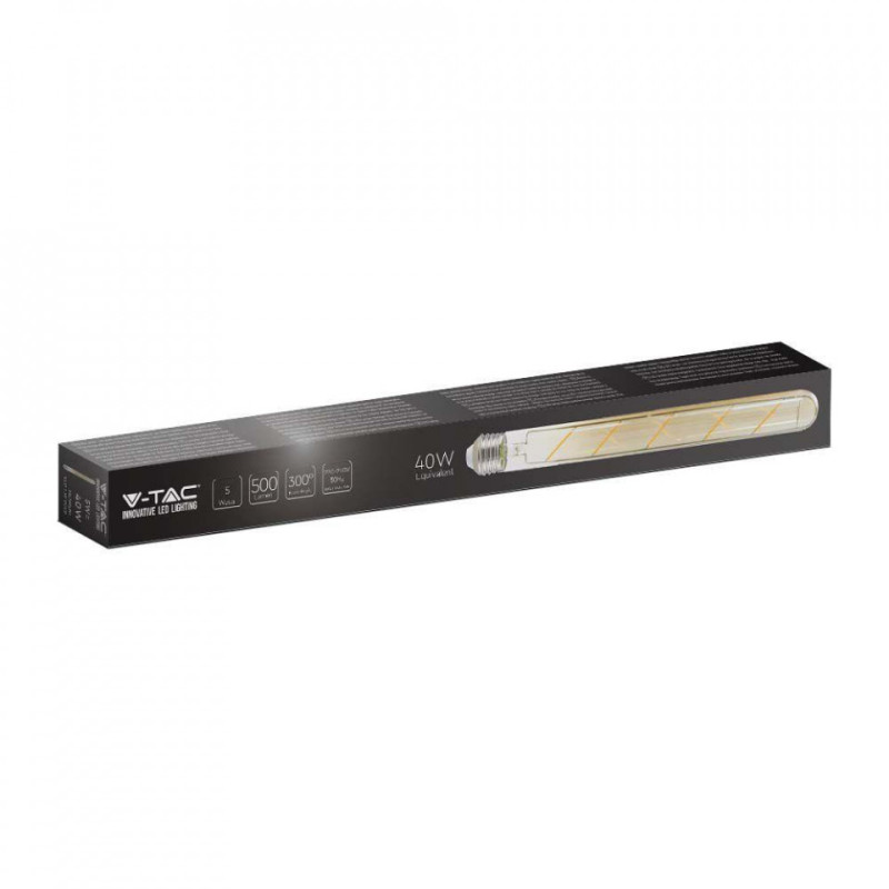 Żarówka Led V-Tac 5W T30 E27 Filament Bursztyn Vt-1895 2200K 450Lm