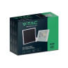 Projektor Led Solarny V-Tac 50W Biały Ip65, Pilot, Timer Vt-300W 6400K 4200Lm