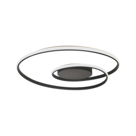 Oprawa Sufitowa V-Tac 50W Led Ściemnialna Czarna Vt-7911 4000K 5150Lm
