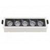 Oprawa V-TAC Downlight SAMSUNG CHIP 20W UGR19 CRI90+ 36st 2700K VT-2-21 1600lm 5 Lat Gwarancji