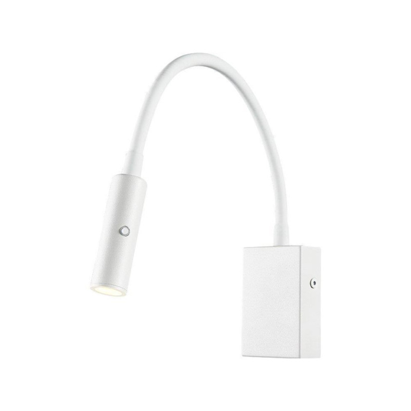 Oprawa Led V-Tac 3W Kinkiet Hotel Łóżko Włącznik Biały Cob Cree Vt-2913 3000K 180Lm 3 Lata Gwarancji