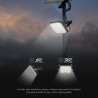 Projektor Led Solarny V-Tac 10W Lifepo 6.4V 6000Ma Czarny Vt-411 6400K 1500Lm