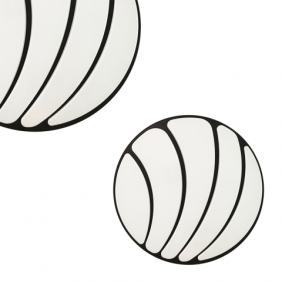 Dekoracyjny plafon LED SHELL 40W 480mm CCT