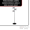 PODŁOGOWA LAMPA NOWOCZESNA K-4854 Z SERII ALDAR 3XE27