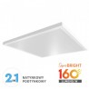 Panel LED V-TAC 25W 600x600x55mm 160LM/W Natynkowy/Podtynkowy 4000lm 6400K VT-6125