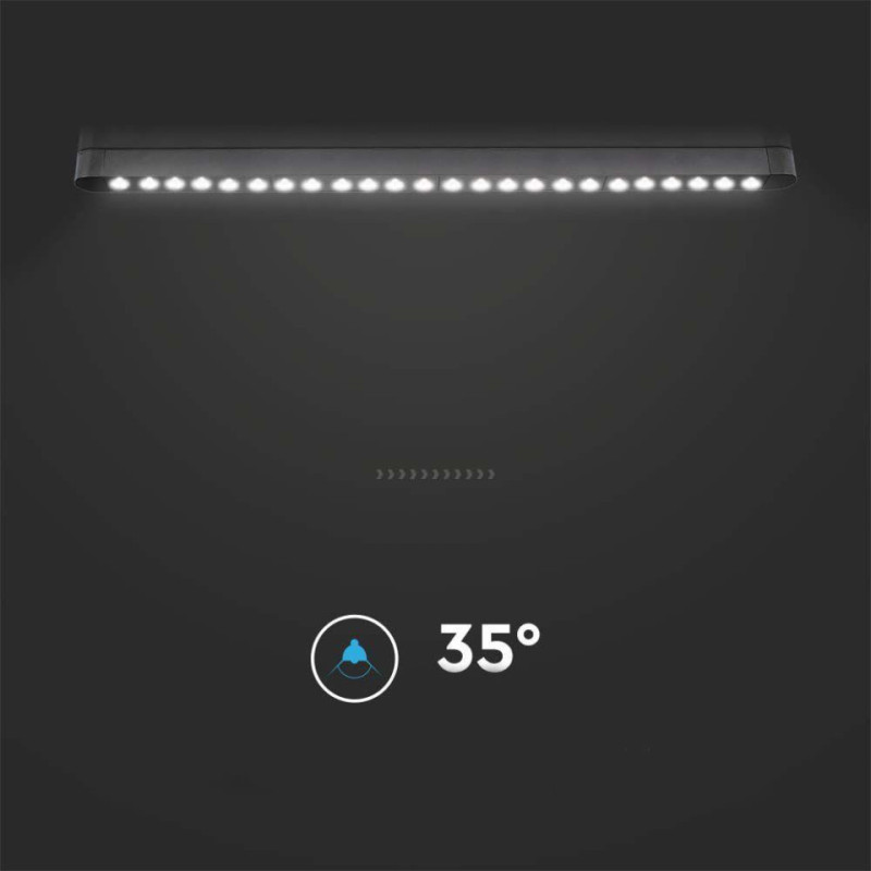 Oprawa Szynosystemu Magnetycznego 48V V-Tac 22W Led 35St Vt-4222 4000K 1900Lm 3 Lata Gwarancji