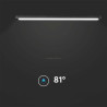Oprawa Szynosystemu Magnetycznego 48V V-Tac 22W Led 81St Vt-42022 6400K 2500Lm 3 Lata Gwarancji