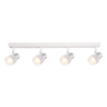Lampa Sufitowa Cino 4Xgu10 Biały + Chrom
