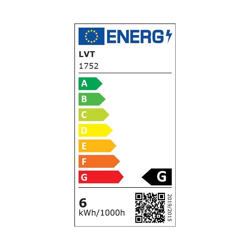 Lampa LED Luxo 48V 6W 4000K Linea 90° biała