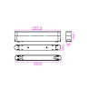 Podstawka Luxo 48V do Linea 12W biała