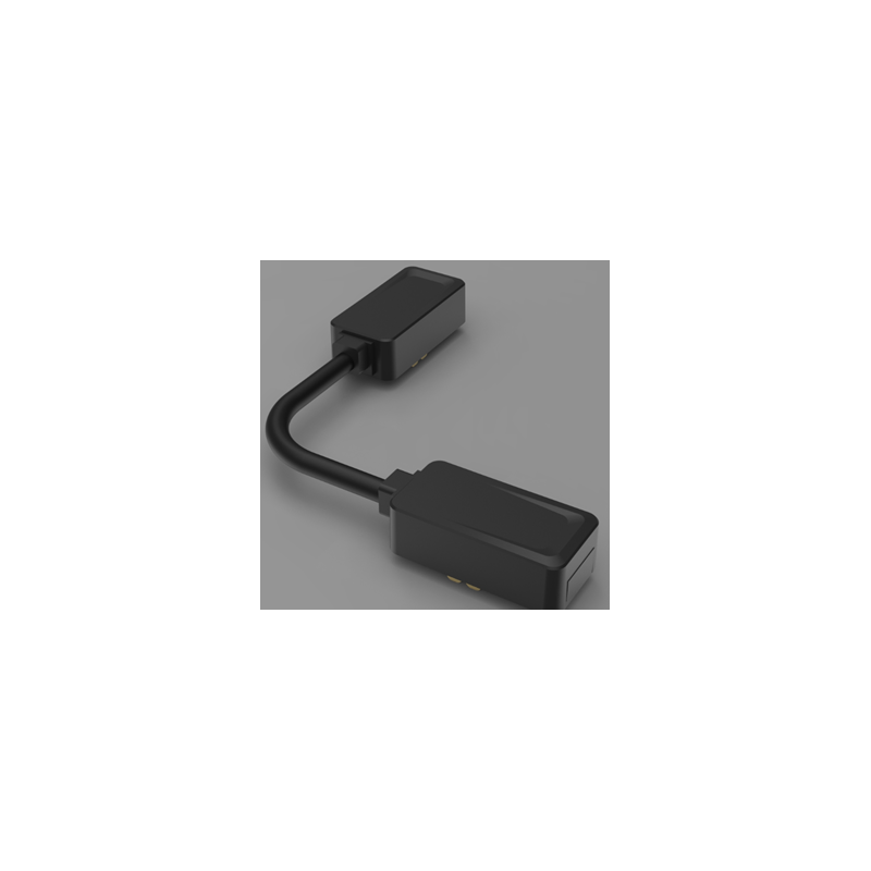 Łącznik zasilający Luxo 48V kabel czarny