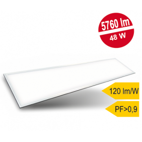 Panel LED 120x30 LUNGO BIS 48W IP44 - 4000K