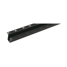 Szyna Podtynkowa Szynosystmu 48V V-Tac 100Cm Aluminiowa Czarna (W Komplecie Maskownica I Zaślepki)
