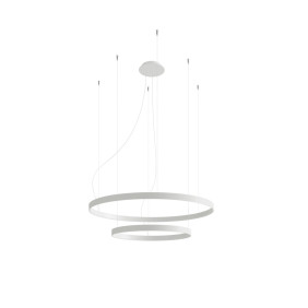 Żyrandol Rio 2 55/78 Biały Led 4000K