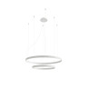 Żyrandol Rio 2 55/78 Biały Led 4000K