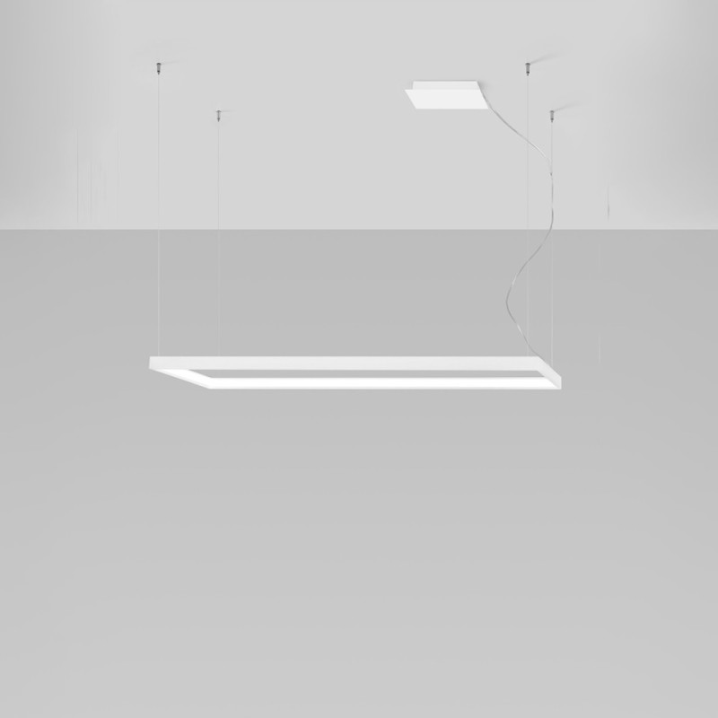 Żyrandol Tuula L Biały Led 3000K