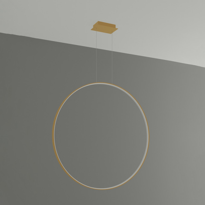 Lampa Wisząca Rio 110 Złota Led 4000K