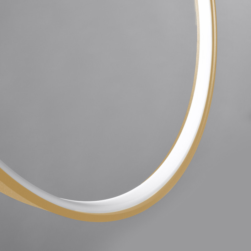 Lampa Wisząca Rio 110 Złota Led 4000K