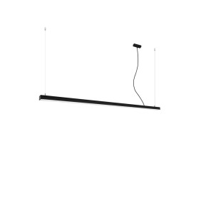 Lampa Wisząca Pinne 200 Czarna 3000K