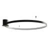 Plafon Rio 110 Czarny Led 4000K