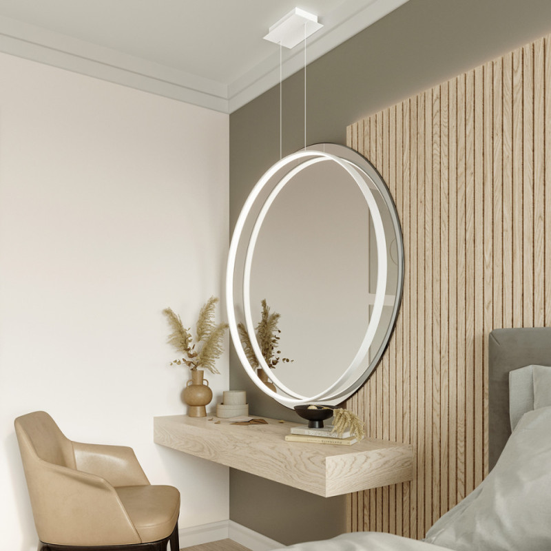 Lampa Wisząca Rio 78 Biały Led 3000K
