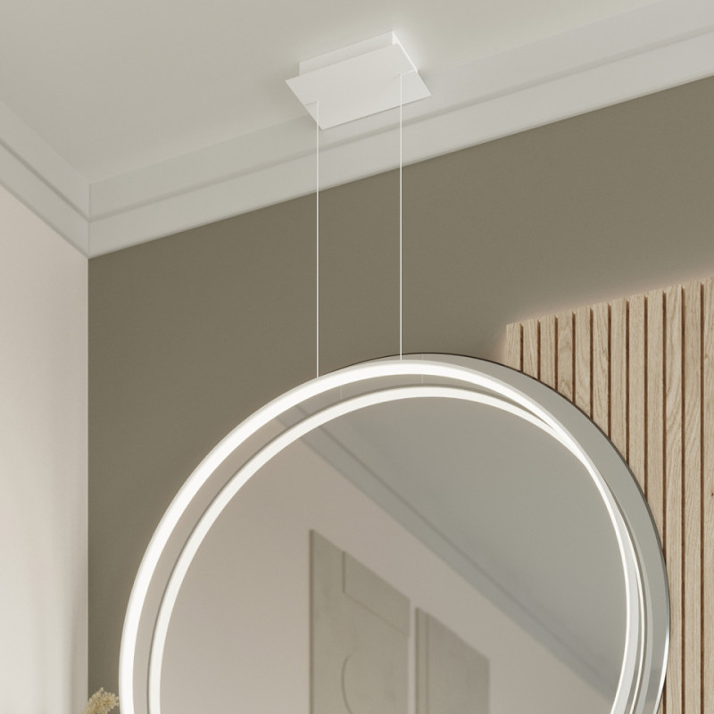 Lampa Wisząca Rio 78 Biały Led 3000K