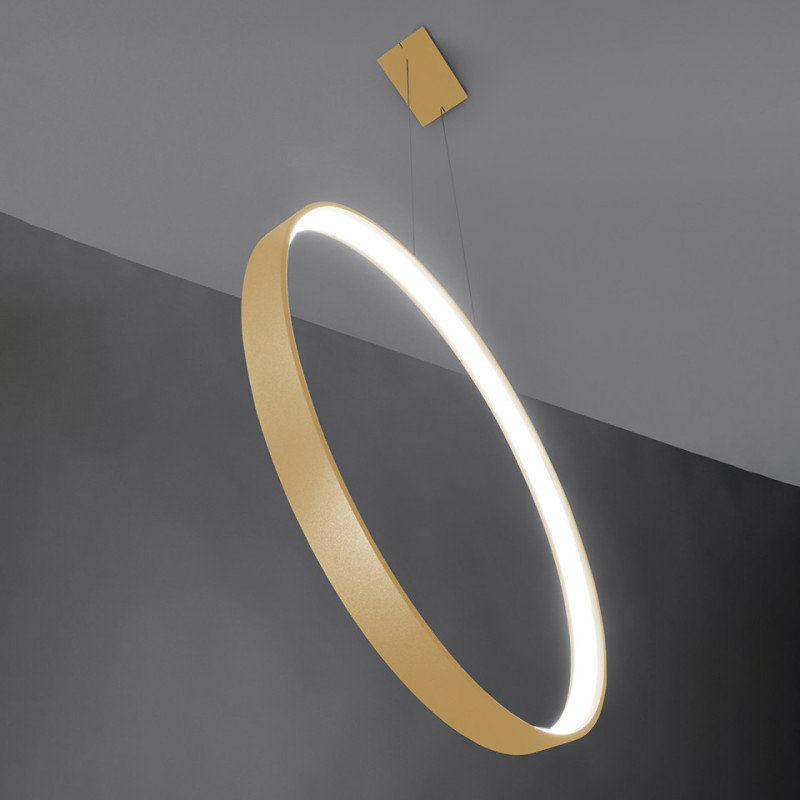 Lampa Wisząca Rio 55 Złota Led 4000K