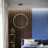 Lampa Wisząca Rio 55 Złota Led 4000K
