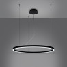 Żyrandol Oda 80 Czarny Led 4000K