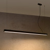 Lampa Wisząca Pinne 150 Czarna 3000K