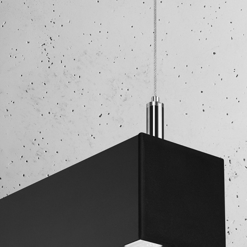 Lampa Wisząca Pinne 150 Czarna 3000K