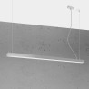 Lampa Wisząca Pinne 150 Szara 3000K