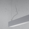 Lampa Wisząca Pinne 150 Szara 3000K
