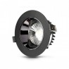 Oprawa Downlight V-TAC SAMSUNG CHIP 20W Czarna Uchylna 3000K 1600lm 5 Lat Gwarancji VT-2-23