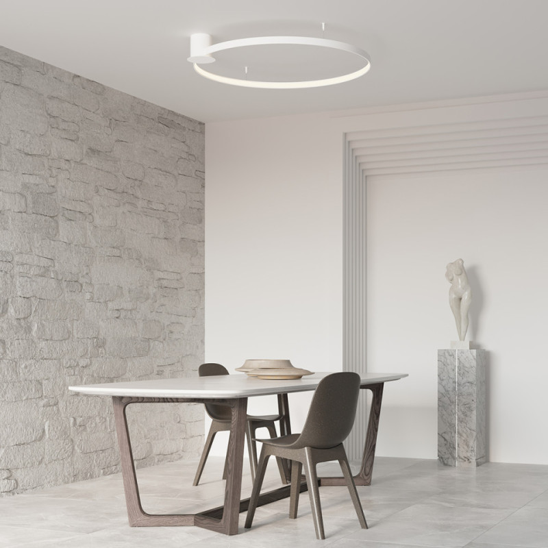 Plafon Rio 55 Biały Led 4000K