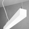 Lampa Wisząca Pinne 117 Biała 4000K
