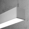 Lampa Wisząca Pinne 117 Szara 4000K