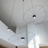 Lampa Wisząca Eskola 140 Czarna
