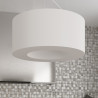 Żyrandol Saturno 50 Biały