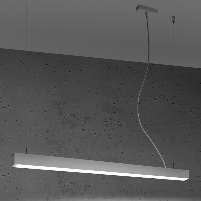 Lampa Wisząca Pinne 90 Biała 4000K